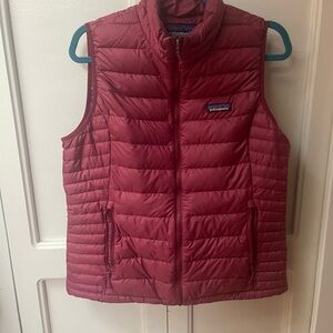 Patagonia Burgundy Quilted Vest